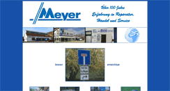 Desktop Screenshot of meyer-eisenach.de