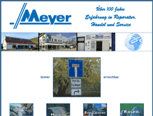 Tablet Screenshot of meyer-eisenach.de